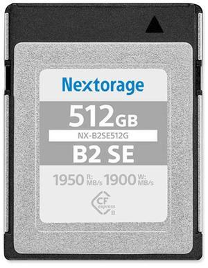 Nextorage NX-B2SE Series 512GB CFexpress Type-B Memory Card #NX-B2SE512G