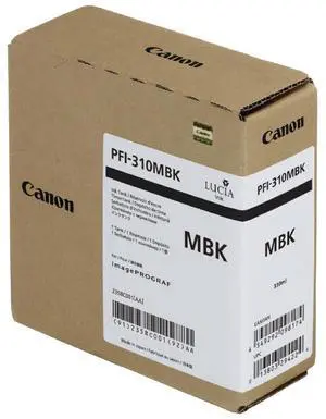 Canon PFI-310 330ml Matte Black Pigment Ink Tank #2358C001AA