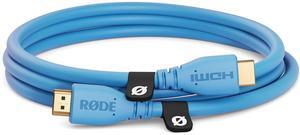 Rode Rode 1.5M-2.0 HDMI Cable, Blue #HDMICABLE1.5M-B