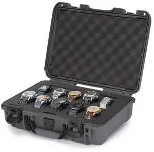 Nanuk 910 Waterproof Watch Case with Foam Insert, Graphite #910S-080GP-0A0-21299