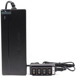 IndiPRO 10' 15V 10A AC Power Supply to 4-Way D-Tap Splitter #15V10DT