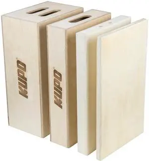 Kupo Apple Box Set, Natural Finish, 4-Pack