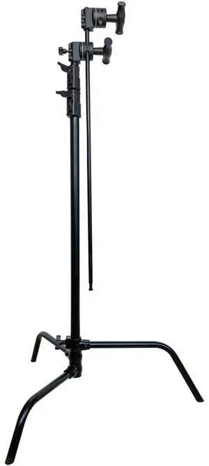 Kupo 40" Master C-Stand with Sliding Leg Kit and Quick-Release System, Black