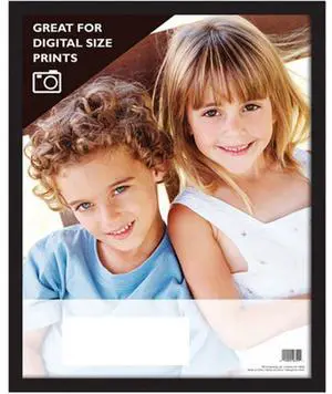 MCS Gallery Wood Frame for 12x16" Photograph, Black #46397
