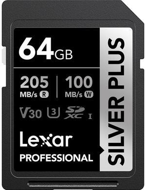 Lexar Lexar Professional SILVER PLUS SDXC 64GB, NA #LSDSIPL064G-BNNNU