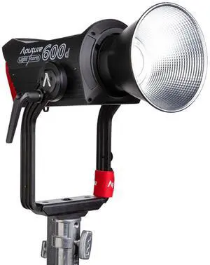 Aputure Light Storm 600D Daylight LED Light, Gold Mount