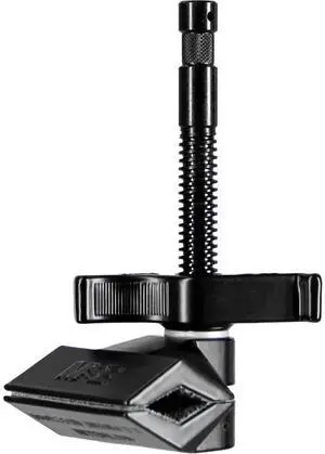 Matthews Matthellini 2" End Jaw Clamp with Baby Pin, Black Chrome Finish