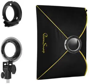 Glow ParaSnap 24x34" Rectangle Softbox with Adapter for Nanlite Forza 60W