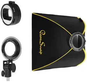 Glow ParaSnap 32x32" Square Softbox with Adapter for Speedlight #PARASNAP3232S