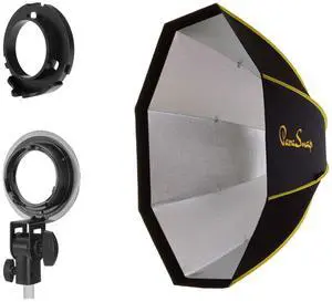 Glow ParaSnap 36" Octa Softbox with Adapter for Nanlite Forza 60W #PARASNAP36F1