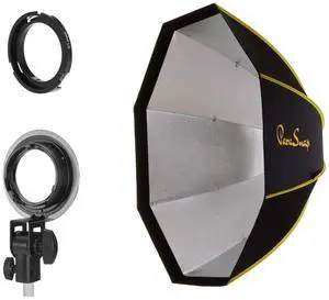 Glow ParaSnap 36" Octa Softbox with Adapter for XPLOR 300 Pro, Godox ML60