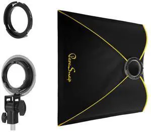Glow ParaSnap 40x40" Square Softbox with Adapter for XPLOR 300 Pro, Godox ML60