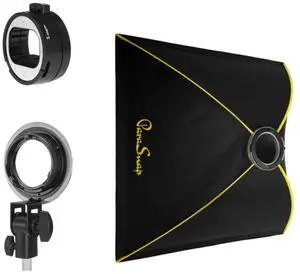 Glow ParaSnap 40x40" Square Softbox with Adapter for Speedlight #PARASNAP4040S