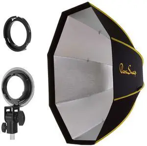 Glow ParaSnap 44" Octa Softbox with Adapter for XPLOR 300 Pro, Godox ML60