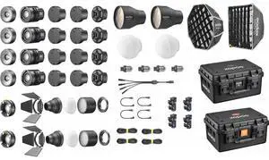 Godox MS60BI KNOWLED Bi-color LED Light (4-Light Kit)