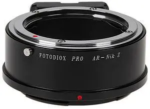 Fotodiox Pro Lens Mount Adapter for Konica Auto-Reflex (AR) SLR Lenses to Nikon Z-Mount Mirrorless Camera Bodies