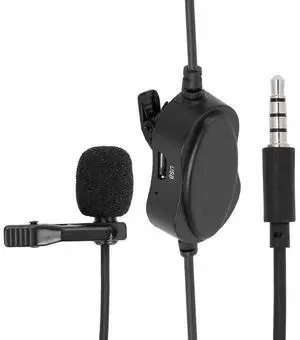YELANGU MY2 Professional Recording/Interview Lavalier Microphone for DSLR, Video Camera & Mobile Phone