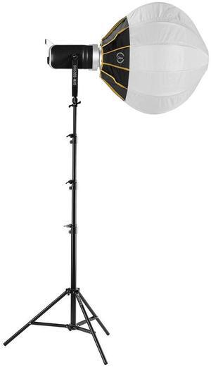 GVM SD200s 200W Daylight LED Video Spotlight with Softbox and Stand #GVMSD200SK1