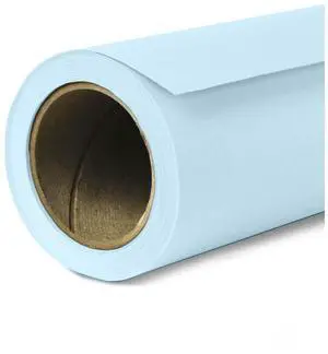 Savage Widetone Seamless Background Paper, 53"x18', Blue Mist, #41 #41-5318