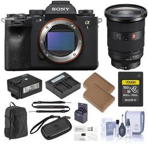 Sony Alpha 1 Mirrorless Camera with FE 24-70mm f/2.8 GM II Lens w/Accessory Kit