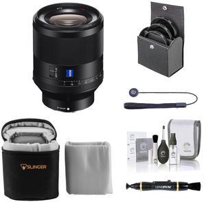 Sony Planar T* FE 50mm f/1.4 ZA Lens with Accessories Kit #SEL50F14Z AK