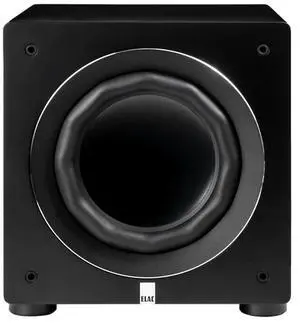 ELAC Varro Reference RS500 10" 500W Powered Subwoofer, Satin Black #RS500-SB