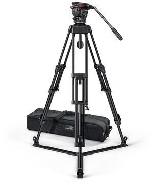 Sachtler FSB 8 MK II Fluid Head w/ENG 75/2 D HD 3-Sec Al Tripod, Ground Spreader