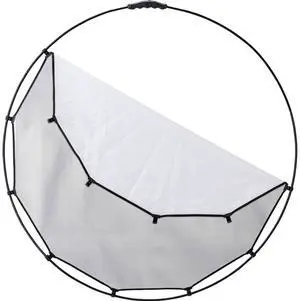 Manfrotto HaloCompact Plus Reflector, 38", Silver/White