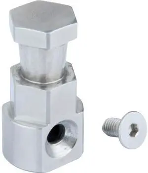 Kupo 5/8" Hex Stud Tip for Rocks Arm to Convi Clamp, Silver
