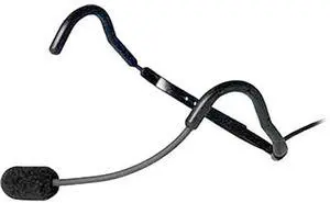 PSC Headset Microphone with Mini XLR, Cardioid Polar Pattern, 50Hz-15kHz Frequency Response, 146dB SPL