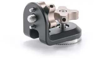 Tilta Right Angle Rosette Adapter to 1/4"-20 with Locating Pins, Black