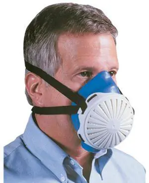 Sirchie Half Mask with 5 Each R95 Filters #SF0034D