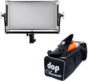 Creamsource Vortex8 Soft 2x1 650W RRGBBW LED Light Panel, Bundle with AIRGLOW 1x1 Booklight Complete Kit