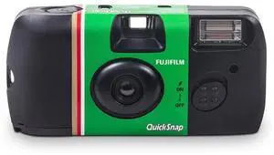 Fujifilm QuickSnap Flash 400 35mm Single-Use Disposable Camera, 27 Exposures Fujifilm QuickSnap Flash 400 35mm Single-Use Disposable Camera, 27 Exposures