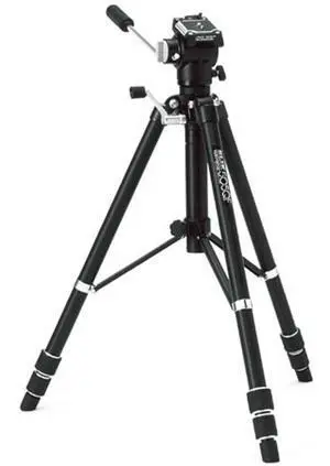 Slik 505QF 3-Section Aluminum Tripod with 2-Way Pan Head, Black