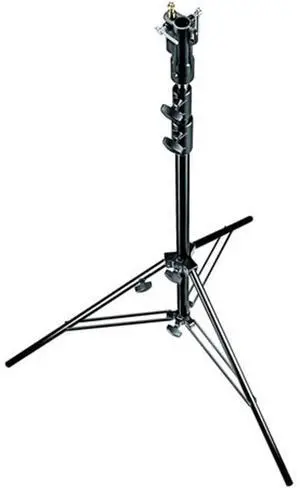 Manfrotto 10.6' Aluminum Air Cushioned Senior Cine Stand with Leveling Leg, Black