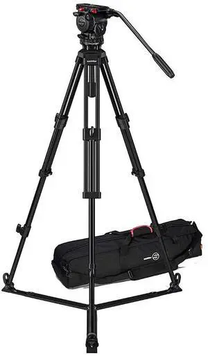 Sachtler FSB 6 MK II Fluid Head with 75/2 Aluminum Tripod and Ground Spreader