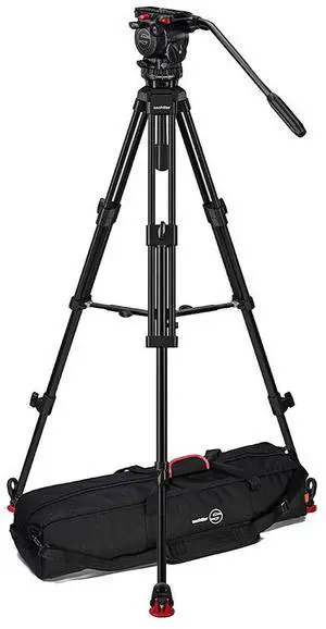 Sachtler FSB 8 MK II Fluid Head with 75/2 Aluminum Tripod and Mid-Level Spreader