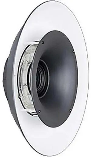 Hensel Standard RF Reflector with White Deflector for the 14" Ringflash Head