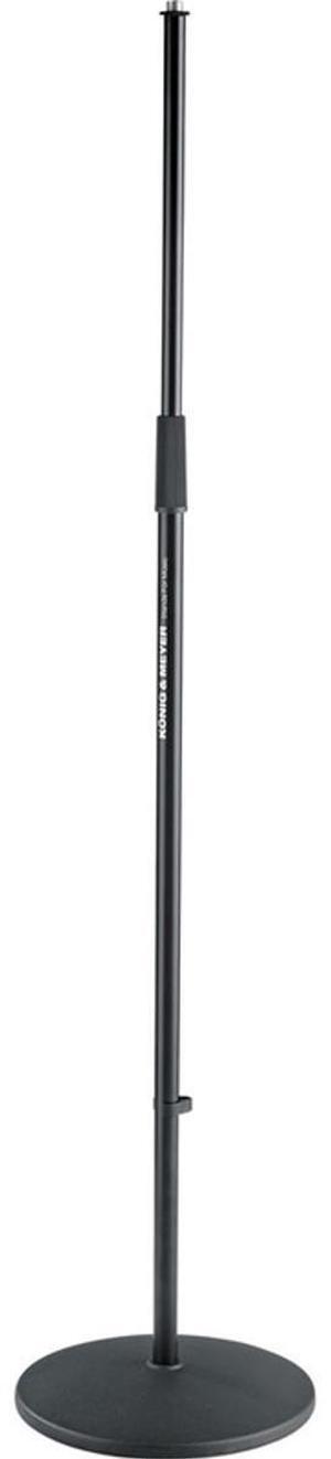 K&M 26140 Microphone Stand, 39.4-66.9" Height, Black #26140.577.55