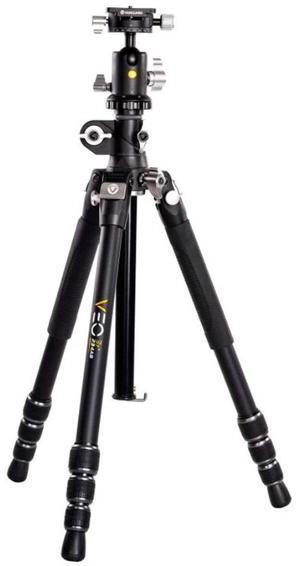 Vanguard VEO 3T+ 234AB 4-Section Aluminum Travel Tripod with Ball Head, Black