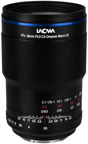Venus Laowa 58mm f/2.8 2X Ultra Macro APO Lens for Sony E