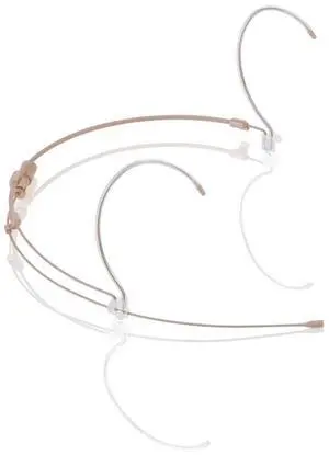 Countryman H6OW6TSR Omnidirectional Headset Microphone, Tan