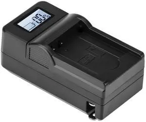 Green Extreme Compact Smart Charger with LCD Screen for Panasonic DMW-BCK7