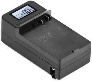 Green Extreme Compact Smart Charger with LCD Screen for Canon BP-406 #GX-CH1-NB4