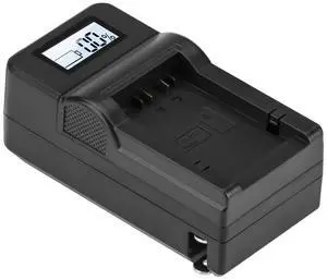 Green Extreme Compact Smart Charger with LCD Screen for Panasonic DMW-BMB9E