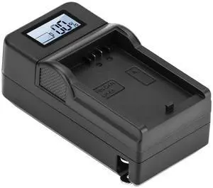 Green Extreme Compact Smart Charger with LCD Screen for Canon LP-LPE5 #GXCH1LPE5