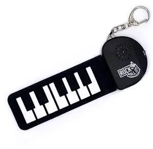 MUKIKIM Rock and Roll It Micro Piano with Keychain #MUK-PNBW-MINI MUKIKIM Rock and Roll It Micro Piano with Keychain #MUK-PNBW-MINI