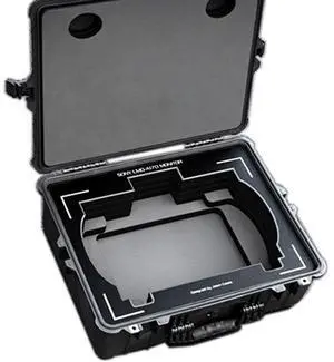 Jason Cases Hard Case w/Laser-Cut Foam for Sony LMD-A170 Monitor, Black Overlay