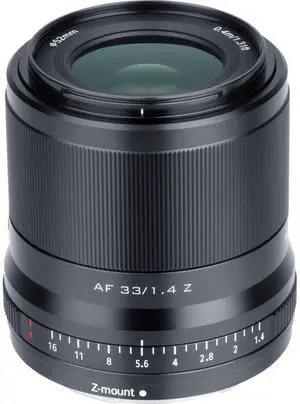 Viltrox AF 33mm f/1.4 Z Lens for Nikon Z, Black #AF 33/1.4 Z